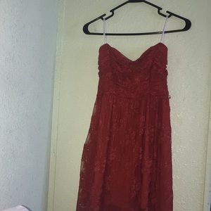 short red dress